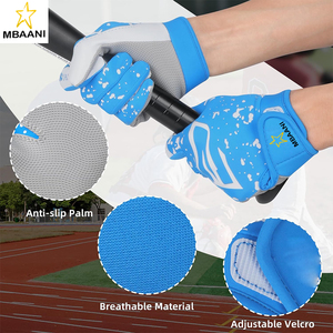 Youth Baseball Batting Gloves, Super Grip Kids Teeball & Softball Gloves for <b>Boys</b> & Girls - Product Image 3