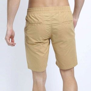 Shorts Bermuda Kaki pour Homme, Taille Mi-Haute, Fermeture à Cordon, Tissu Oxford en Coton, Style Décontracté, Poches, Respirant - Product Image 5