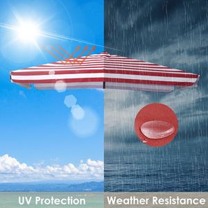 Copertura di ricambio per ombrelloni e basi da patio 9.8x6.5FT - Product Image 5