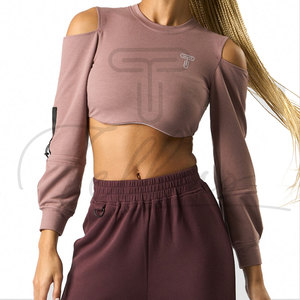Top Corto para Mujer 2026 OEM de la Mejor Calidad, Tops Cortos Personalizados para Damas al por Mayor, Camisetas Cortas Holgadas y Modernas para Mujer - Product Image 6