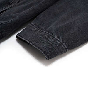 Chaquetas Vaqueras Casuales para Mujer al por Mayor, con Botones, Color Sólido, Largo Regular, de Alta Calidad para Invierno - Product Image 4