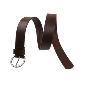 Ceinture en cuir de vachette de style américain avec boucle en acier inoxydable, écologique et imperméable, impression de logo personnalisée, ceinture unisexe tendance - Product Image 1