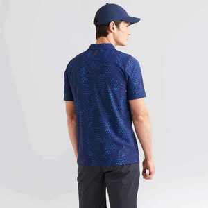 Camisas de trabajo elásticas ajustadas de manga corta con botones, informales y de negocios para hombre, tipo polo, más vendidas. - Product Image 2