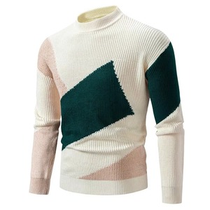 Mens Sweater Warm Soft Fabric Casual Smart Everyday Pullover Knitwear bulk manufacturer - Product Image 3