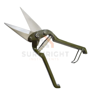 Ciseaux à ongles réutilisables en acier inoxydable pour porcs, chiens et bétail, outil de coupe de sabots à mâchoires dentelées, instrument vétérinaire par Blush - Product Image 1