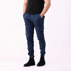 New Cargo Pants Men's Loose Straight Oversize Clothing Solid Grey Versatile <b>Work</b> Wear Black <b>Joggers</b> Cotton Casual Male Trousers - Product Image 4