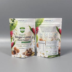 Bolsa personalizada tipo stand-up para envasado de dulces |   Material Plástico Laminado |   Cierre de cremallera, con ranura para desgarro, brillante o mate |   Vietnam - Product Image 5