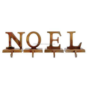 NOEL ถุงน่องผู้ถือที่น่าทึ่งอลูมิเนียมหล่อโต๊ะตัวอักษรสไตล์ถุงน่อง/แขวนผู้ถือแยกได้ง่ายจอแสดงผล 4 ตะขอ - Product Image 1