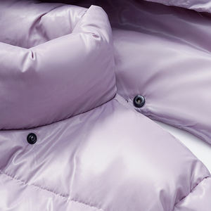 New Arrival Jaffico International Women's Bomber Puffer Coat Spandex/Polyester Full Warm Casual Regular Length Winter - Product Image 3