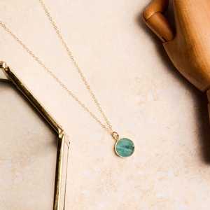 Natural Raw Emerald Fancy Gemstone Vintage 925 Silver Third Party Certified Engagement Pendant Jewelry <b>Gift</b> for Mom Wife <b>Sister</b> - Product Image 3