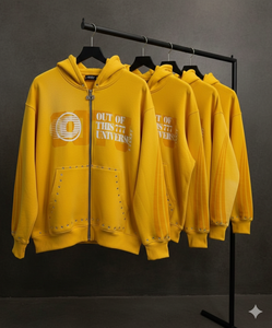 Crea tu Propio Diseño de Sudaderas con Cremallera, las Más Vendidas, Precios Competitivos, Impresión de Logotipos, Sudaderas Unisex con Cremallera Estilo Urbano - Product Image 4