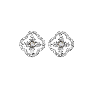 925 Silver Cubic Zirconia Women's Necklace Ring Earrings for Women <b>Girls</b> Earring Wedding Anniversary Jewelry <b>Set</b> <b>Gift</b> Jewelry - Product Image 2