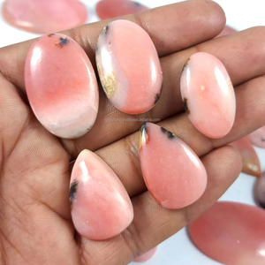 Cabochon d'opale rose naturelle de qualité supérieure pierre précieuse polie lisse semi-précieuse pour la fabrication de bijoux approvisionnement en vrac en gros - Product Image 4