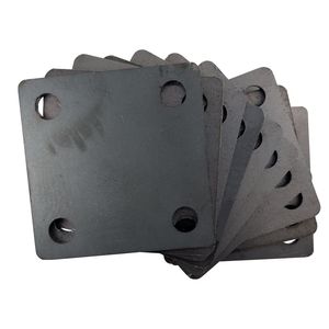 Plaque de fondation métallique durable, fabriquée pour une utilisation intensive, assurant une stabilité structurelle sûre. - Product Image 1