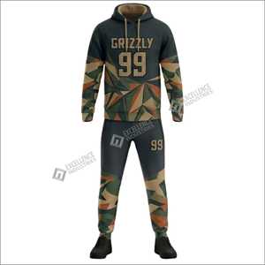 Ensemble d'uniformes de football 7v7 entièrement sublimés, nouveau design, uniformes à drapeaux pour adultes, grandes tailles, respirants et confortables - Product Image 3