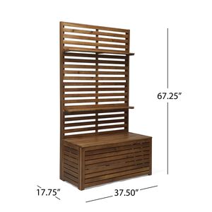 Perchero con Banco de Almacenamiento SYLMAR, Solución de Organización para el Hogar, Práctica y Elegante - Product Image 6