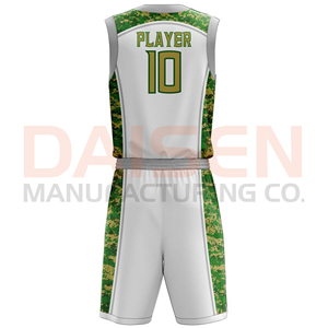 Conjunto de Uniforme de Baloncesto para Hombre de Alta Calidad, Ligero, Transpirable, de Secado Rápido, Antibacterial, Jersey y Pantalones Cortos de Poliéster, Diseño Personalizado - Product Image 3