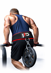 Ceinture de musculation robuste en néoprène imperméable et antidérapante avec chaîne en acier pour l'haltérophilie et l'entraînement en salle de sport – Protection complète - Product Image 6