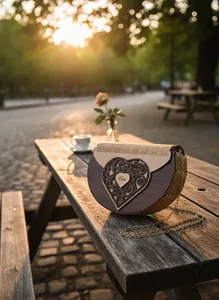 Natural Wooden Clutch <b>Purse</b> <b>Cheap</b> Rate Handmade Women Handbag for Party Wedding Celebration Use - Product Image 2