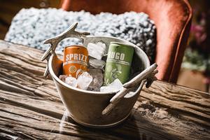 Cubo de Hielo de Aluminio Fundido Plateado Hecho a Mano, Libre de BPA, Ecológico, con Asas Rústicas de Cuerno de Ciervo, Elegante Tazón de Metal - Product Image 2