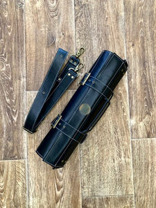 Organisateur de couteaux de chef en cuir véritable durable, de luxe, décontracté, multifonctionnel, portable LBKR-0060 - Product Image 2