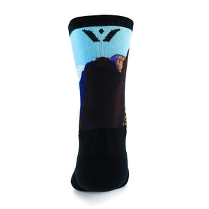 Chaussettes de sport athlétiques pour femmes à bas prix, personnalisées avec impression par décharge, fabrication pakistanaise, vente en gros - Product Image 2