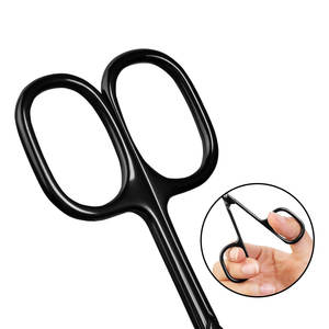 Tijeras para Recortar Uñas y Cutículas de Piel Seca, Tijeras de Precisión con Punta Curva Extra Fina para Recortar Cejas y Pestañas - Product Image 4