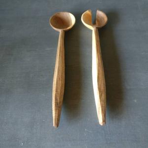 Cuchara de Té de Madera Natural, Ecológica, Hecha a Mano, Cuchara Medidora de Café y Azúcar, Acabado Liso, Utensilio de Cocina - Product Image 2