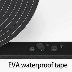 Cinta de espuma <span class=keywords><strong>EVA</strong></span> de un solo lado gruesa superadhesiva negra <span class=keywords><strong>goma</strong></span> automotriz a prueba de golpes aislamiento acústico sellador pegamento de esponja - Product Image 2