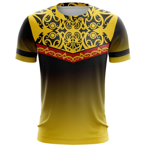 Camiseta Casual de Poliéster con Gráficos Impresos por Sublimación Personalizados, Venta al Por Mayor, Top de Verano de Secado Rápido - Product Image 1