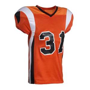 Ropa Deportiva con Logotipo Personalizado, Jersey de Fútbol Americano Sublimado, Manga Corta, Talla Grande, Diseño Clásico, OEM, Talla Personalizada - Product Image 1