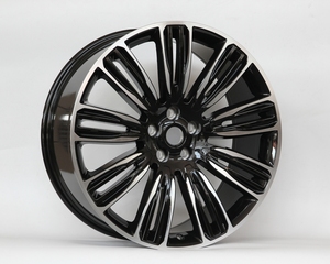 Nuovi Cerchi in Alluminio Nero di Alta Qualità Personalizzati 20-22 Pollici con 5 Fori Mozzo Originale per Range Rover <span class=keywords><strong>Velar</strong></span> - Product Image 6