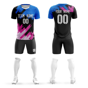 เสื้อฟุตบอลย้อนยุคแบบสั่งทำ ชื่อทีมตามต้องการ ผ้าโพลีเอสเตอร์ 100% ระบายอากาศได้ดี กางเกงขาสั้นพิมพ์ลาย ไซส์ใหญ่ ใส่ได้ทุกฤดู สำหรับผู้ใหญ่ทุกเพศ - Product Image 4