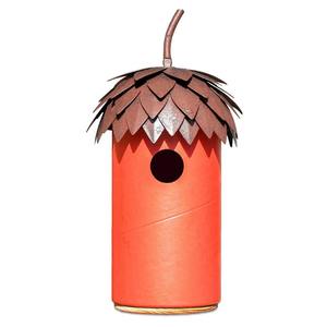 Casa para Pájaros de Metal Sólido de Lujo, Resistente a la Intemperie, con Diseño Vintage, Móvil y Portátil para Jardines, Patios y Balcones Exteriores - Product Image 4