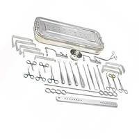 Ensemble d'instruments chirurgicaux réutilisables, écologiques et durables pour amygdalectomie et adénoïdectomie, boîte de stérilisation pour chiens, 30 pièces, usage médical
