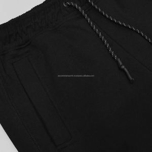 Shorts pour hommes 100% coton de haute qualité, confortables, avec taille élastique, séchage rapide, style streetwear - Product Image 3