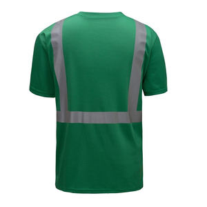 Camisetas Polo de Seguridad Reflectantes de Alta Visibilidad Personalizadas para Hombre, 100% Poliéster, Ropa de Trabajo Transpirable, Uniforme de Alta Visibilidad - Product Image 6