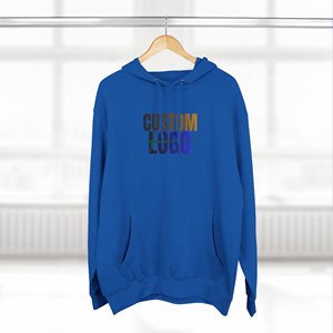 High Quality OEM Custom Logo <b>Grey</b> Fleece <b>Hoodie</b> <b>Plain</b> <b>Men's</b> Heavyweight Pullover Sweatshirt Wholesale Manufacturer 100% Cotton - Product Image 3