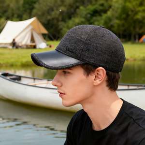 Gorra de Béisbol Gruesa y Cálida de Piel Sintética para Hombre, Modelo 2025, para Deportes y Uso en Exteriores en Invierno - Product Image 5