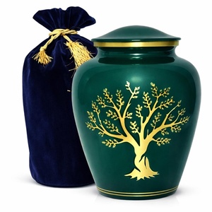 Vase symbole de la mémoire en aluminium, Urne symbole de hommage en aluminium, Vase symbole de l'honneur en aluminium, Urne symbole de l'héritage en aluminium - Product Image 4