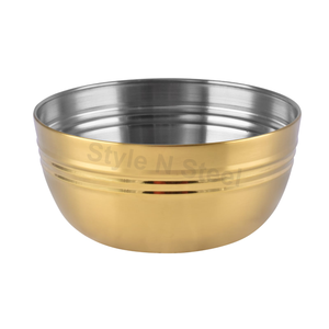 ชามโอดูสแตนเลสเคลือบเคลือบฟันดีไซน์คลาสสิกเป็นมิตรกับสิ่งแวดล้อม - Product Image 1