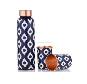 Elegant Copper Water <b>Bottle</b> for Customizable Travel Home Use Boiling Water Applicable Eco-Friendly for Hot Cold Beverages - Product Image 2