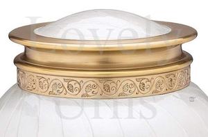 Urna Funeraria de Perlas para Cenizas de Adultos, Recuerdo Conmemorativo, Elegante, Duradera, de Primera Calidad - Product Image 2