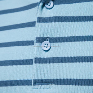 ¡Novedad de 2025! Polo moderno con logotipo personalizado de Golf informal liso para hombre, Polo de punto, camisa de alta calidad a la venta - Product Image 5