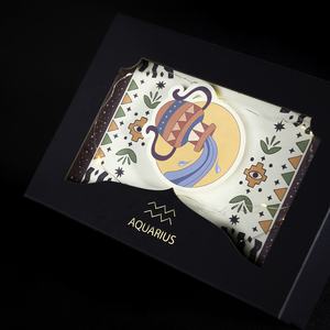 Boîte de papier d'art en carton du zodiaque personnel de luxe RTS Premium artisanat en feuille d'or UV personnalisable pour l'emballage de cadeau d'anniversaire - Product Image 3