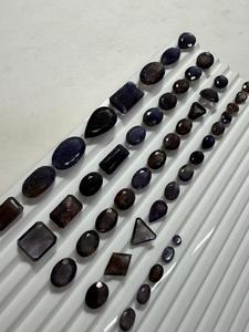 Iolite bleue naturelle, pierre de soleil facettée, pierre précieuse taillée avec soin, pierre précieuse en vrac par l'exportateur - Product Image 3