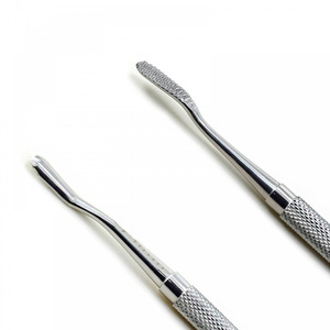 Lima dental manual de doble punta de calidad premium, raspador de implantes ortopédicos, sin imán, acero inoxidable 304, 6 mm, aprobado por la CE - Product Image 1