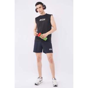 STAG Men's <b>Black</b> Sleeveless Sports <b>Vest</b> Moisture Wicking Quick Dry Summer Workout <b>Top</b> - Product Image 4