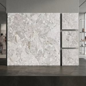 Baldosas de Porcelana Pulida con Acabado Cristalino, 600x600mm, Diseño Moderno Brillante, 20mm de Grosor, Adhesivo para Baño y Uso en Exteriores - Product Image 2