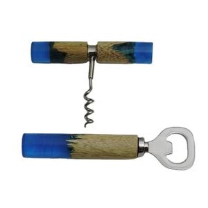 Juego de Abrebotellas con mango plateado de dos piezas, vendedor superior, accesorios y artilugios de cocina - Product Image 3